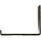 Ekena Millwork Steel Hanging Shelf Bracket, Antiqued Warm Silver 2"W x 8"D x 6"H BKTM02X08X06HSAWS - alternate 5